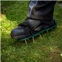 UPP Paire de Semelles de Ventilation pour Gazon I aérateur de pelouse I Amélioration de la qualité du Sol I 13 Clous en Acier I 