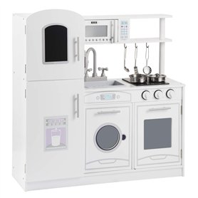 WOLTU Cuisine pour Enfants en Bois 5 pièces Jouet Cuisine pour Enfants avec Accessoires