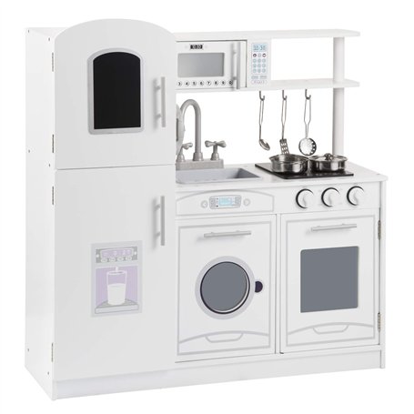 WOLTU Cuisine pour Enfants en Bois 5 pièces Jouet Cuisine pour Enfants avec Accessoires