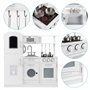WOLTU Cuisine pour Enfants en Bois 5 pièces Jouet Cuisine pour Enfants avec Accessoires,dinette Enfant Blanc