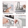 WOLTU Cuisine pour Enfants en Bois 5 pièces Jouet Cuisine pour Enfants avec Accessoires,dinette Enfant Blanc