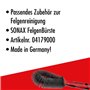 SONAX Brosse pour Jantes (1 pièce) élimine Les saletés tenaces et Difficiles à Atteindre des Jantes en Acier et en Aluminium | R