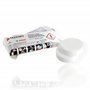 Lot de 4 pastilles détartrantes 311909 TCZ6004 compatibles avec toutes les machines à café Bosch Tassimo avec brosse de nettoyag