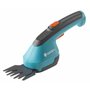 Gardena AccuCut Li Lot de ciseaux à gazon Bleu/noir/orange/argenté