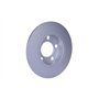 HELLA 8DD 355 105-411 Disque de frein - 53955PRO - revêtu - 230mm - 9mm - plein - pour p.e. AUDI / SEAT / SKODA / VOLKSWAGEN