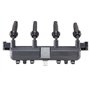HELLA 5DA 193 175-441 Bobine d'allumage - 12V - 4pôle - Bloc bobine - vissé
