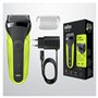 Braun Rasoir Electrique Series 3 Pour Hommes, Rasage Du Visage Doux Pour La Peau, Avec 3 Lames Flexibles, Rechargeable Et Sans F
