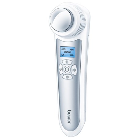Beurer FC 90 Pureo Ionic Soin du Visage Anti-âge - Brosse Cosmétique - Solution en 4 étapes - Diffusion de Chaleur et de Froid -