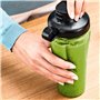 Bosch Hausgeräte MMZBT01B für Optimum Küchenmaschine und VitaPower Series 4 Standmixer to-go Gourde, Tritan, Transparent/Noir