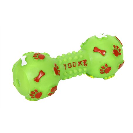 Bubimex - Jouet Os en Vinyle - Pour Chien - Coloris aléatoire - 15 cm