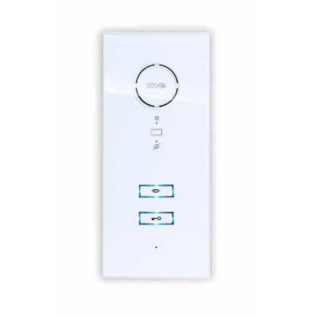 M-e modern-electronics ADV-100 WW Interphone numérique Filaire Unité intérieure Blanc