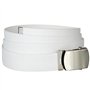 Paris Fashion Ceinture Militaire US Army - Boucle métal argent - Longueur réglable 130 cm - Largeur 3 cm - Airsoft - Paintball -