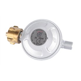Berger Détendeur camping 30 millibar 1/4" pour bouteilles de gaz propane 11 kg/5 kg