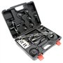 Wiltec Kit de 11 adaptateurs connecteurs pour purgeur de frein pneumatique – en Plastique – dans un Coffret pratique – Embouts p