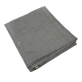 WilTec Tapis de Tente Camping 500x250cm Auvent Bâche de Tente Camping Sol