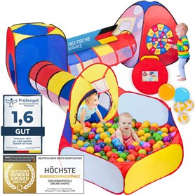 All Kids United® Tente de Jeu avec Tunnel