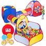 All Kids United® Tente de Jeu avec Tunnel, Piscine à balles, Tunnel pour Marcher à Quatre Pattes & Plus (sans balles) XXL Terrai