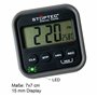 STOPTEC Minuteur numérique PT-110 - Compte à rebours - Chronomètre - Heure et alarme - Température - Sport et loisirs - Silencie