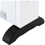 MONZANA® Convecteur électrique 2000W chauffage d'appoint minuteur 24h 3 niveaux de chauffage thermostat radiateur électrique mob