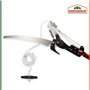 Deuba® Scie télescopique 2en1 Hauteur de Travail Max. 4m Corde tirage sécateur Coupe-Branches Arbre scie à élaguer Jardinage Out