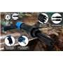 MONZANA® Dérouilleur à aiguilles pneumatique 4.000 tr/min air 260 L/min décapeur burineur marteau air comprimé rouille peinture 