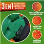 GARDEBRUK® Aspirateur souffleur broyeur électrique 3en1 3000W bandoulière 270 km/h roulettes bac 45L souffleur de Feuilles aspir