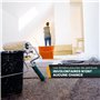 Hinrichs Couverture Protection 1 m x 5 m = 5 m² - Couverture Demenagement 180g par m2 d’Epaisseur avec Revêtement Antidérapant P