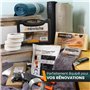 Hinrichs Couverture Protection 1 m x 5 m = 5 m² - Couverture Demenagement 180g par m2 d’Epaisseur avec Revêtement Antidérapant P