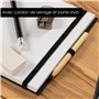 OfficeTree Cahier de Dessin A5-96 Pages 200g Papier Blanc - Format Paysage - Carnet de Croquis A5 Spirale - Sketchbook A5 - Carn