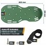 Hinrichs Chape Chaussures - Aerateur Pelouse - 2x Chaussure a Clou Ragreage avec Semelles et Pointes de 25 mm - Chaussure Gazon 