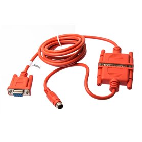 vhbw Câble adaptateur série RS-232 compatible avec Mitsubishi MELSEC FX1N