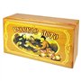 Jeu de loto russe dans coffret en bois avec éléments en bois