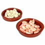 MamboCat Cazuela - Lot de 12 bols en céramique - Diamètre : 12 cm - Taille S - Émaillés - Unique - Fait à la main - Style antiqu