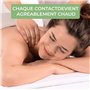 chauffe agréablement l’huile en seulement 5 minutes
