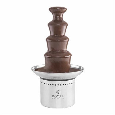 Royal Catering Fontaine à Chocolat 4 étages RCCF-230W (effet de cascade