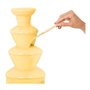 Royal Catering Fontaine à Chocolat 4 étages RCCF-230W (effet de cascade, grande capacité : 6 kg, écoulement doux du chocolat, él