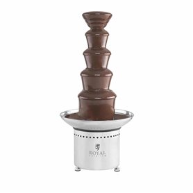 Royal Catering RCCF-65W4 Fontaine a Chocolat Professionnelle Électrique Fondue au Chocolat (6 kg