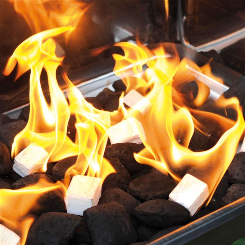 Image secondaire de Pack de 1152 Cubes Allume-Feux pour Barbecue, Cheminée, Four, et Pizza - Allumez Le Feu avec Facilité!