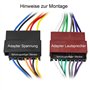 tomzz Audio 7015-001 Câble Adaptateur Radio Compatible avec Ford Mazda 121 Jaguar sur Norme ISO 16 pôles