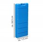 VonBueren Pain de Glace pour Sac Isotherme | Lot de 4 | jusqu'à 12 Heures de Temps de Refroidissement | 7.5 x 16.5 x 2 cm | Plas