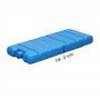 VonBueren Pain de Glace pour Sac Isotherme | Lot de 4 | jusqu'à 12 Heures de Temps de Refroidissement | 7.5 x 16.5 x 2 cm | Plas