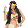 Panoplie Hawaï avec collier bijoux de tête & bracelets | Ensemble coloré de 4 pièces | Accessoires ravissants pour femme collier