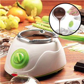 MonsterCadeaux - Appareil électrique à Fondue au Chocolat - Accessoire Pratique - Appareil ménager - Robot de Cuisine - Cadeau d