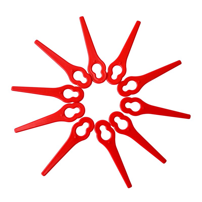 Image secondaire de RASENFREUND - Lot de 100 couteaux universels en plastique pour coupe-bordures FRT18A FRT18A1 46155 FRT20A1 et de nombreux autres