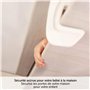 Coona - Bloque Porte Bébé Anti Pince Doigt (3 Pièces) - Cale-Porte Securite Enfant en Plastique, Protection Bebe Maison Résistan
