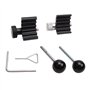 CCLIFE Kit de calage moteur distribution diesel - Outils de calage distribution de soupape blocage du vilebrequin Compatible ave