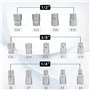 Douille torx profilés E E4-E24