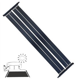 305 x 80 cm Chauffage Solaire Piscine Chauffage Solaire Panneau Solaire chaleur Bâche pour piscine