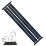 305 x 80 cm Chauffage Solaire Piscine Chauffage Solaire Panneau Solaire chaleur Bâche pour piscine