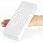 COM-FOUR® 3x humidificateur d'air en céramique - évaporateur de radiateur pour humidifier l'air ambiant - évaporateur d'eau - év